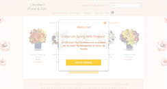 Desktop Screenshot of christinesfloral.com